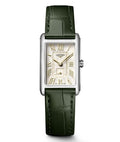Longines DolceVita Steel 20.8x32mm Green Leather Strap Watch L5.255.4.08.2