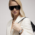 GUCCI Horsebit Silver Dial 27x23mm, Stainless Steel Watch YA1263003