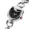 GUCCI Horsebit Black Dial 27x23mm, Stainless Steel Watch YA168501