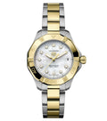 Tag Heuer Aquaracer Professional 200 Solargraph Mother of Pearl Two-Tone 34mm WBP1326.BB0004