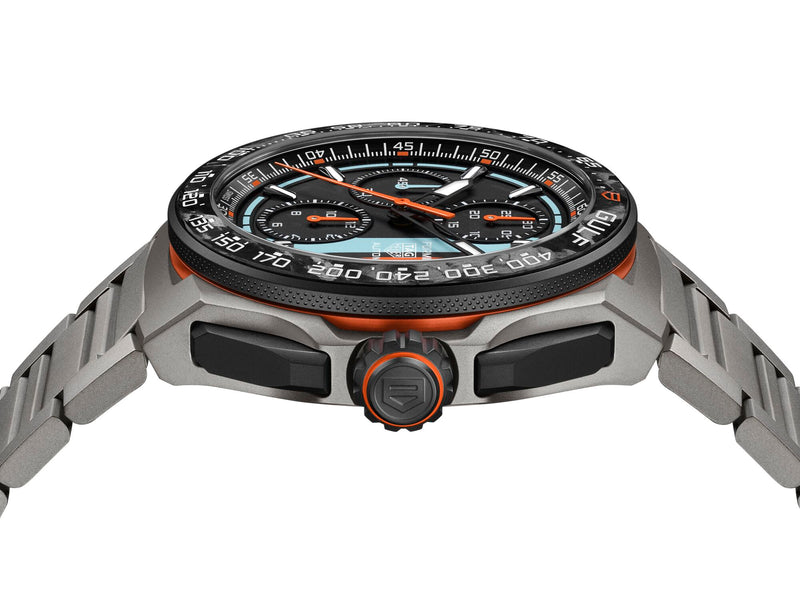 Tag Heuer Formula 1 Chronograph x Gulf Automatic Limited Edition 44m Watch CBZ208B.BF0009
