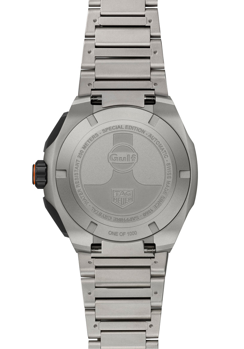 Tag Heuer Formula 1 Chronograph x Gulf Automatic Limited Edition 44m Watch CBZ208B.BF0009