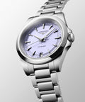 Longines Conquest Lavender Quartz 34mm Watch L3.460.4.02.6
