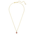 Swarovski Chroma Heart, Red, 18K gold finish Pendant