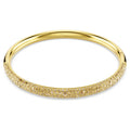 Swarovski Sublima Snow pavé, Gold tone, 18K gold finish Bangle