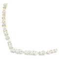 Swarovski Mesmera Mixed cuts, White, 18K gold finish Necklace