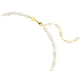 Swarovski Mesmera Mixed cuts, White, 18K gold finish Necklace