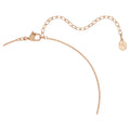 Swarovski Swan Mixed cuts, Swan, Black, 18K rose gold finish Pendant