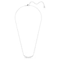Swarovski Mesmera Marquise cut, White, Rhodium plated Necklace
