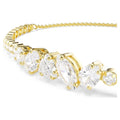Swarovski Mesmera Mixed cuts, White, 18K gold finish Bracelet