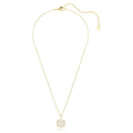 Swarovski Magic Mixed cuts, Snowflake, White, 18K gold finish Pendant