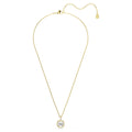 Swarovski Una Angelic Cushion cut, White, 18K gold finish Pendant