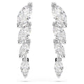 Swarovski Mesmera Marquise cut, White, Rhodium plated Earrings