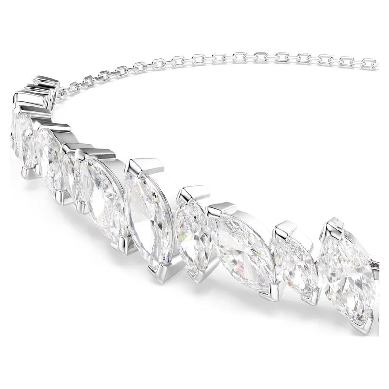 Swarovski Mesmera Marquise cut, White, Rhodium plated Bracelet