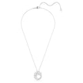 Swarovski Mesmera Marquise cut, White, Rhodium plated Pendant
