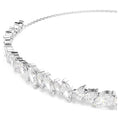 Swarovski Mesmera Marquise cut, White, Rhodium plated Choker