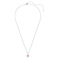 Swarovski Chroma Mixed cuts, Pink, Rhodium plated Pendant