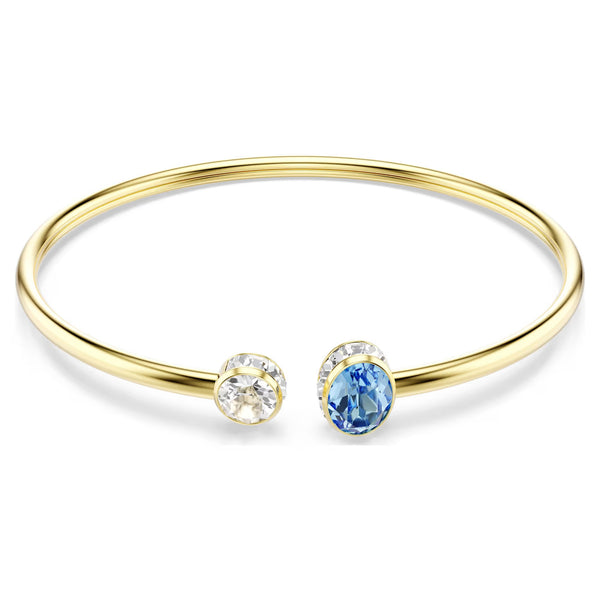 Swarovski Chroma Mixed cuts, Multicoloured, 18K gold finish Bangle