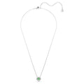Swarovski Una Angelic Mixed cuts, Green, Rhodium plated Pendant