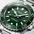 Longines HydroConquest Green 42mm Quartz Watch L3.769.4.06.6