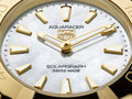 Tag Heuer Aquaracer Professional 100 Solargraph Mother of Pearl Two-Tone 28mm WBP1423.BB0006