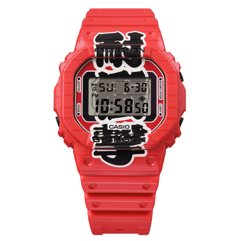 G-SHOCK 5600 Series Digital Red Lantern Series DW-5600AKA-4