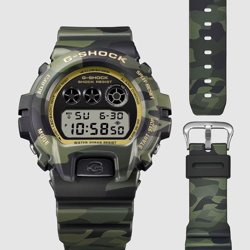 G-SHOCK 6900 Series Bold Camo Series Watch DW-6900CMG-3ER