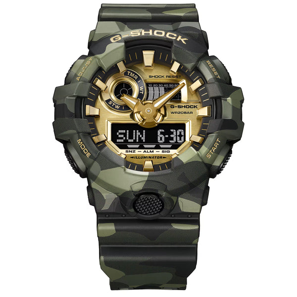 G-SHOCK Analogue-Digital Bold Camo Series Watch GA-700CMG-3AER