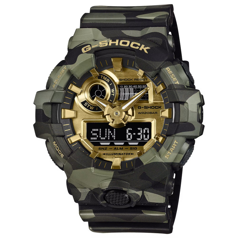 G-SHOCK Analogue-Digital Bold Camo Series Watch GA-700CMG-3AER