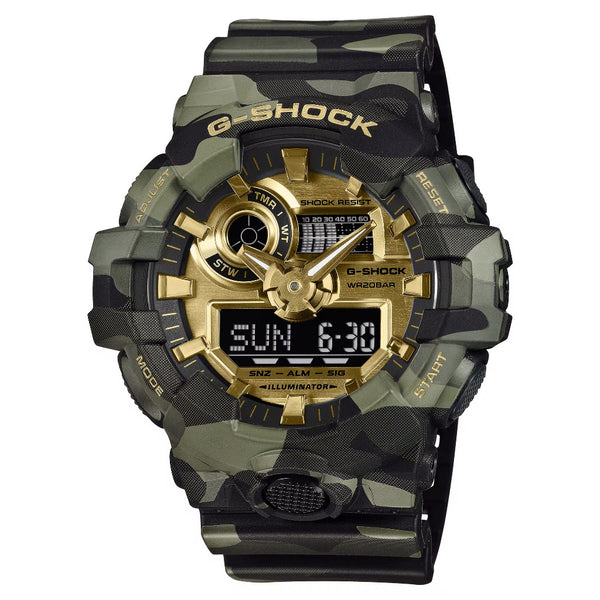 G-SHOCK Analogue-Digital Bold Camo Series Watch GA-700CMG-3AER