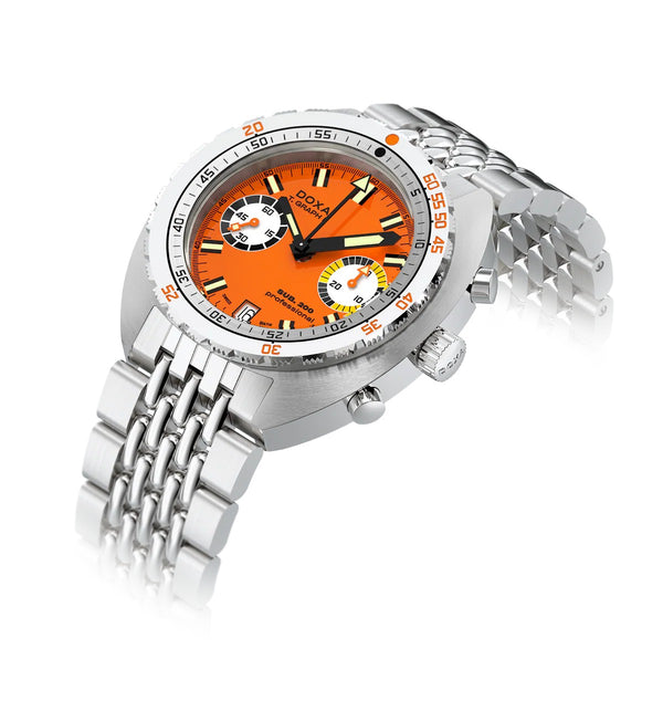 Doxa Sub 200 T.Graph II Professional Staninless Steel 42mm Watch 806.10.351.10
