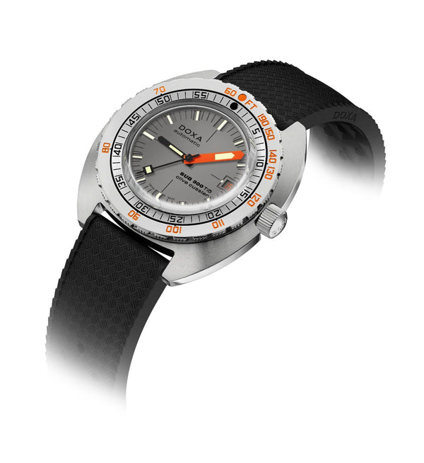 Doxa SUB 300 Ti5 Clive Cussler Limited Edition 42mm Watch 823.50.121.20-SE14