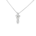 Diamond Mixed Cut 0.51ct, 18ct White Gold Pendant