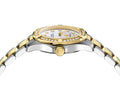 Tag Heuer Aquaracer Professional 100 Solargraph Mother of Pearl Two-Tone, Diamond Bezel 28mm WBP1420.BB0006
