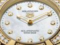Tag Heuer Aquaracer Professional 100 Solargraph Mother of Pearl Two-Tone, Diamond Bezel 28mm WBP1420.BB0006