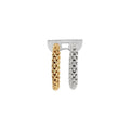 Fope Prima Flex'it 18ct Yellow and White 0.15ct Diamond Ring