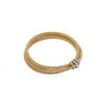 Fope Prima Flex'it 18ct Yellow Gold, 0.30ct Diamond Bracelet