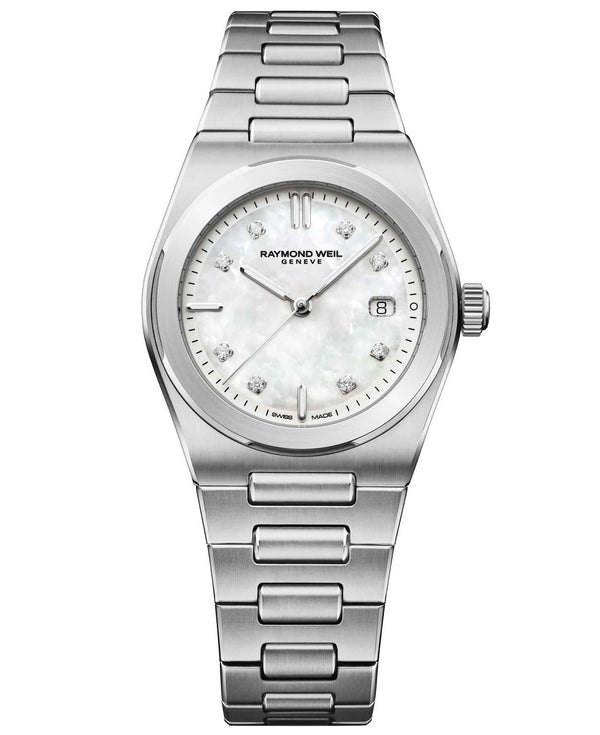Raymond Weil A.R.T MOP & Diamond Dial 30mm Watch 1250-ST-97081