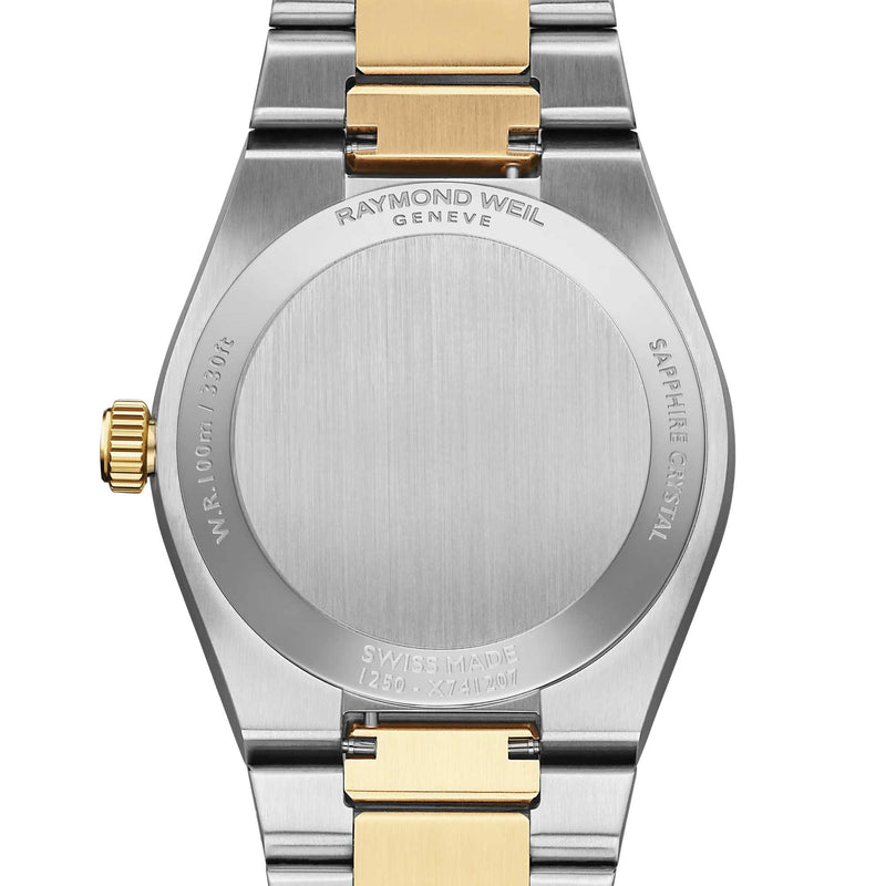 Raymond Weil A.R.T. Two Tone, MOP & Diamond 30mm Watch 1250-STP-97081