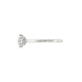 Round Brilliant Cut 1.00ct Lab Grown Diamond, Platinum 6 Claw Ring