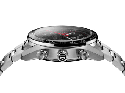 Tag Heuer Carrera Chronograph Sport Automatic Black, 42mm Steel Watch CDB2110.BA0054