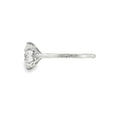 Round Brilliant Cut 3.00ct Lab Grown Diamond, 6 Claw Platinum Ring