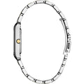 Citizen Eco-Drive Black 36x26.5mm Two Tone Bracelet Watch BJ6574-59E
