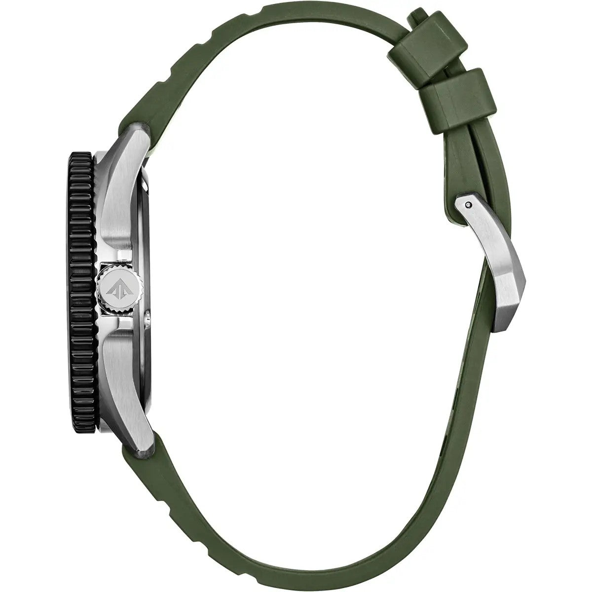 Citizen Eco-Drive Promaster Diver White 41mm Green Strap Watch BN0265-00A