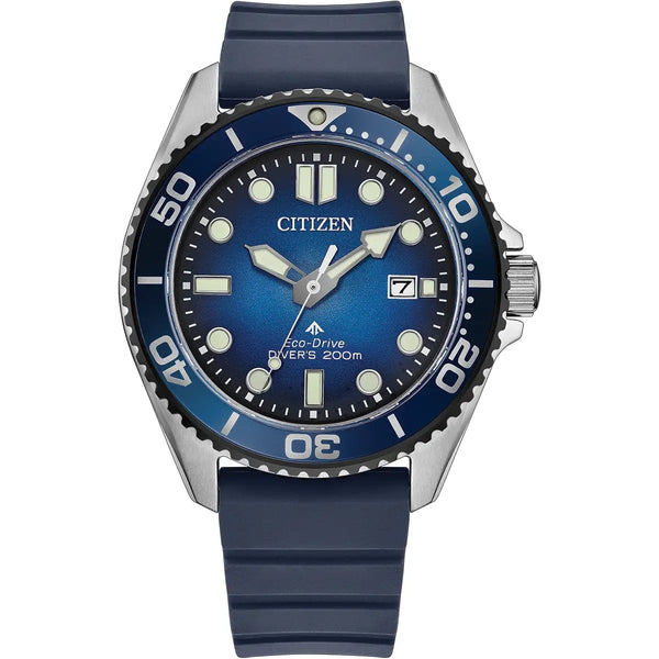 Citizen Eco-Drive Promaster Diver Blue 41mm Watch BN0267-04L