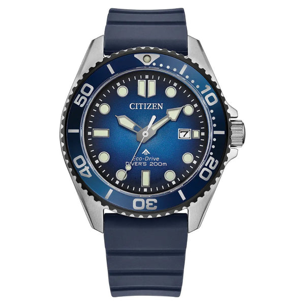 Citizen Eco-Drive Promaster Diver Blue 41mm Watch BN0267-04L