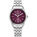 Citizen Eco-Drive Peyten Purple 30mm Stainless Steel Watch EM1230-54X