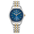 Citizen Eco-Drive Peyten Blue 30mm, Two Tone Watch EM1234-53L