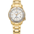 Citizen Eco-Drive Promaster Diver 36mm White Gold Tone Watch EO2029-54A