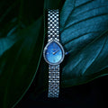 Citizen Eco- Drive L Rainell 20mm Blue Dial, Diamond Bezel Limited Edition Watch EX1540-58L